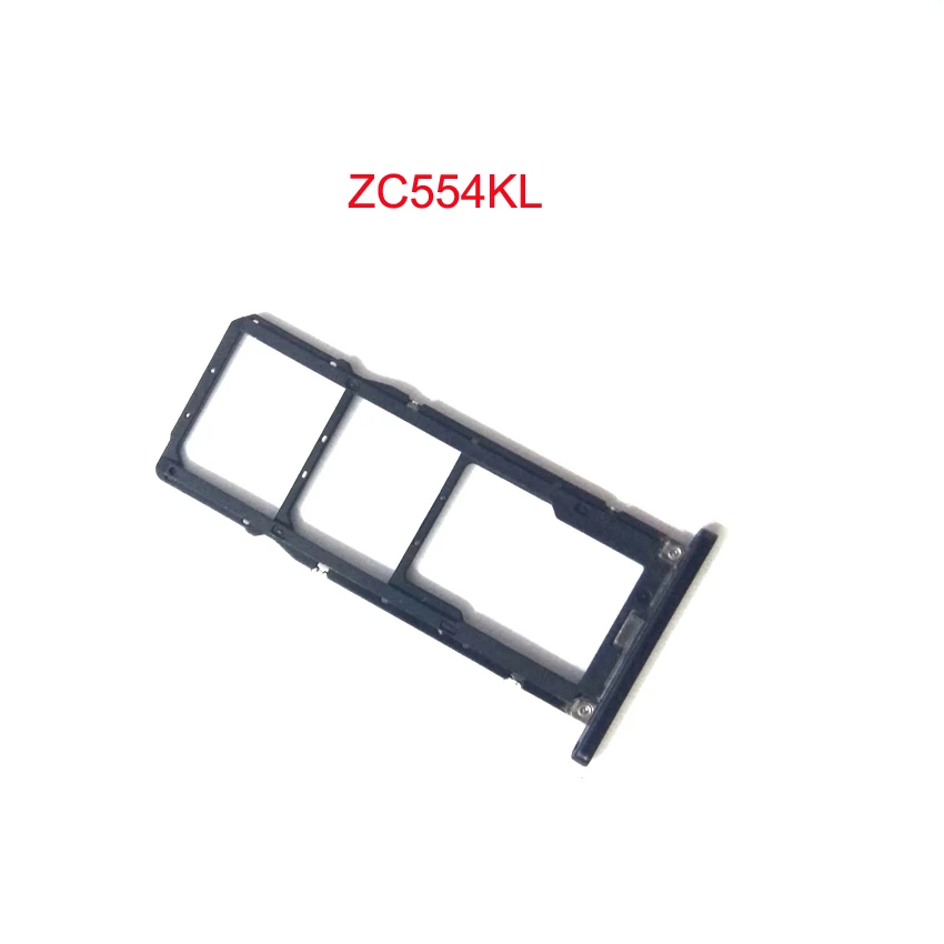 Для Asus ZenFone 4 Max Pro ZC554KL ZC520KL держатель sim карты лоток Слот для SD частей|Адаптеры SIM