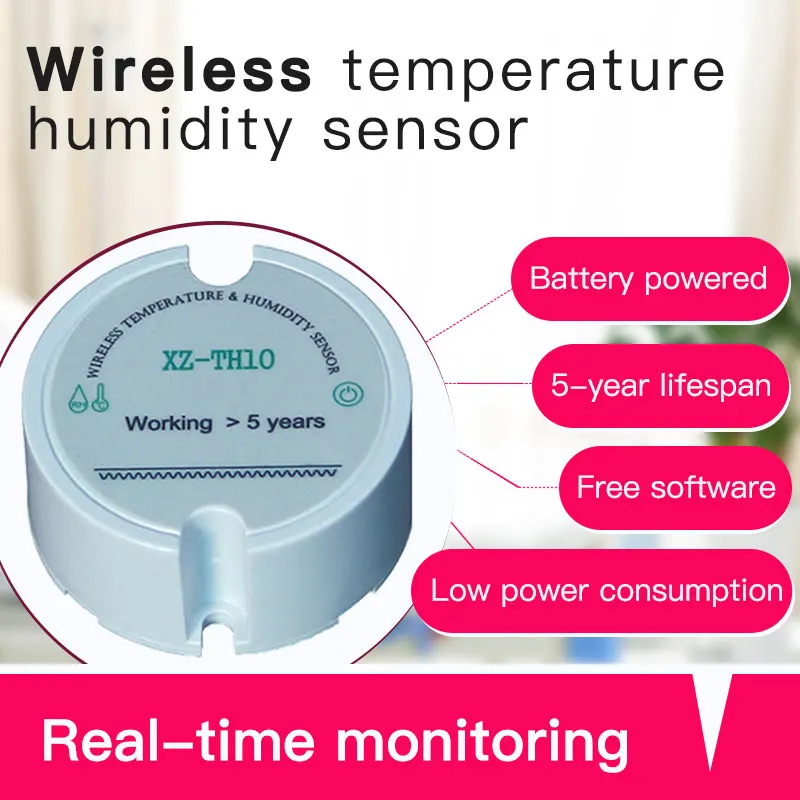 

Smart Home Automation wireless moisture temperature sensor remote control wireless temperature and humidity transmitter