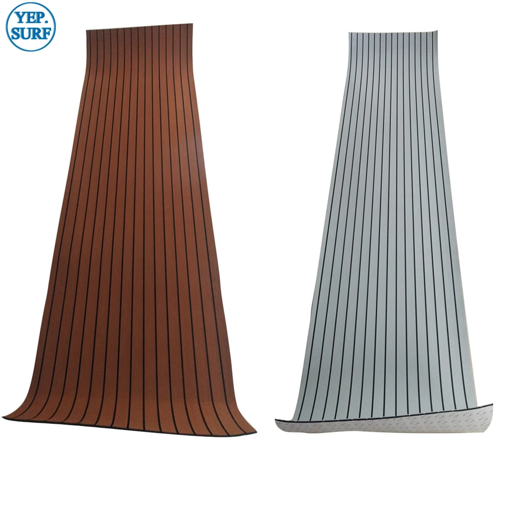 SUP Pad Surfboard Traction EVA Deck Pad, SUP Pad, Glue 3m Surf Pads, Yatch Deck 242.5cm x 90.5cm, Surf Accessories, New