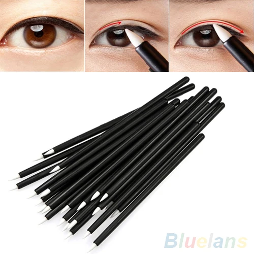 50Pcs/Pack Disposable Eyeliner Brush Makeup Eyeliner Lip Brushes Eye
