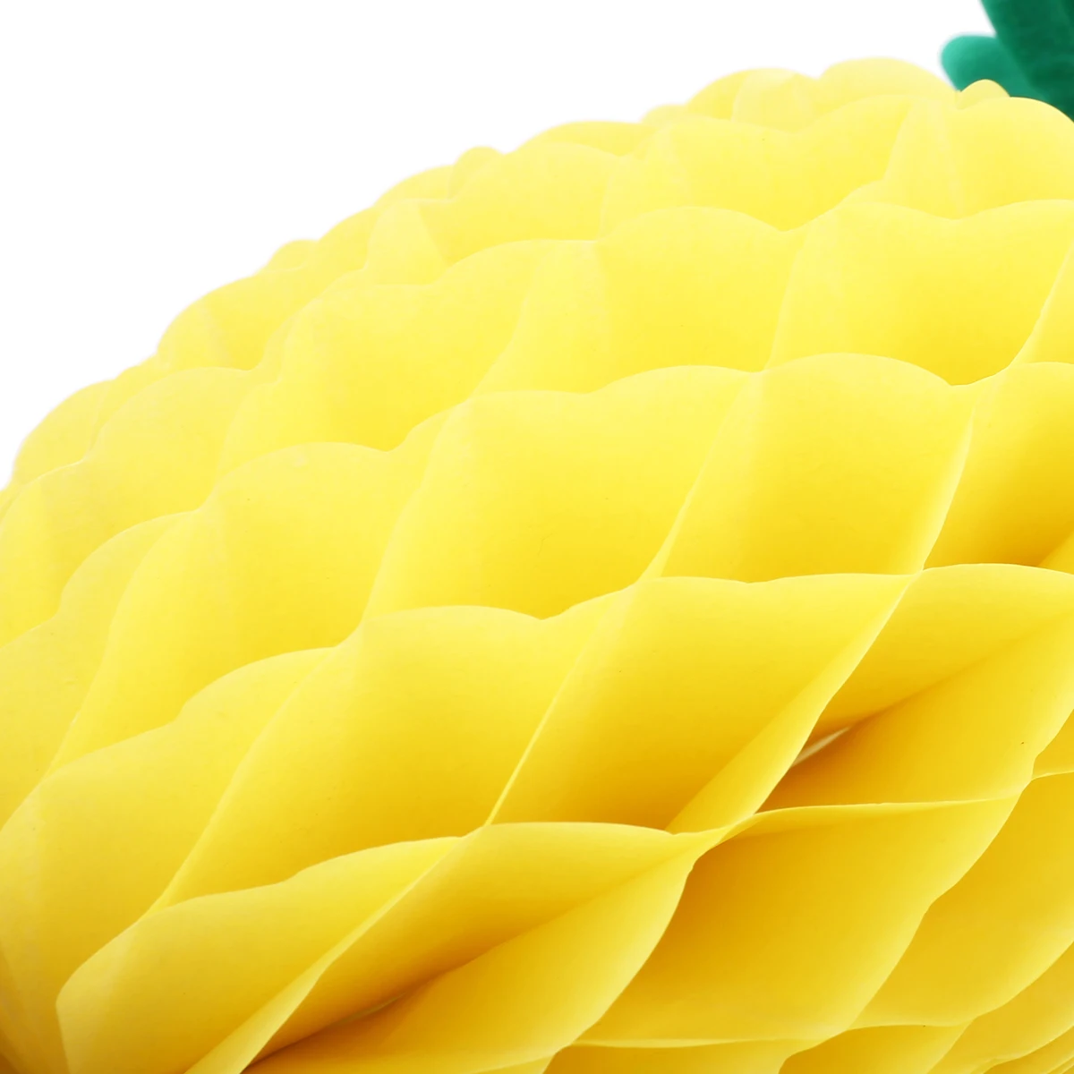 1pcs 20cm Hawaiian Pineapple Honeycomb Garland DIY Yellow Paper Pineapple for Summer Fiesta Party Birthday Home Decoration