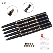 

500PCS Brand Makeup Eyebrow Automatic Pro Waterproof Pencil Makeup 5 Style Paint Eyebrow Pencil Cosmetics Brow Eye Liner Tools