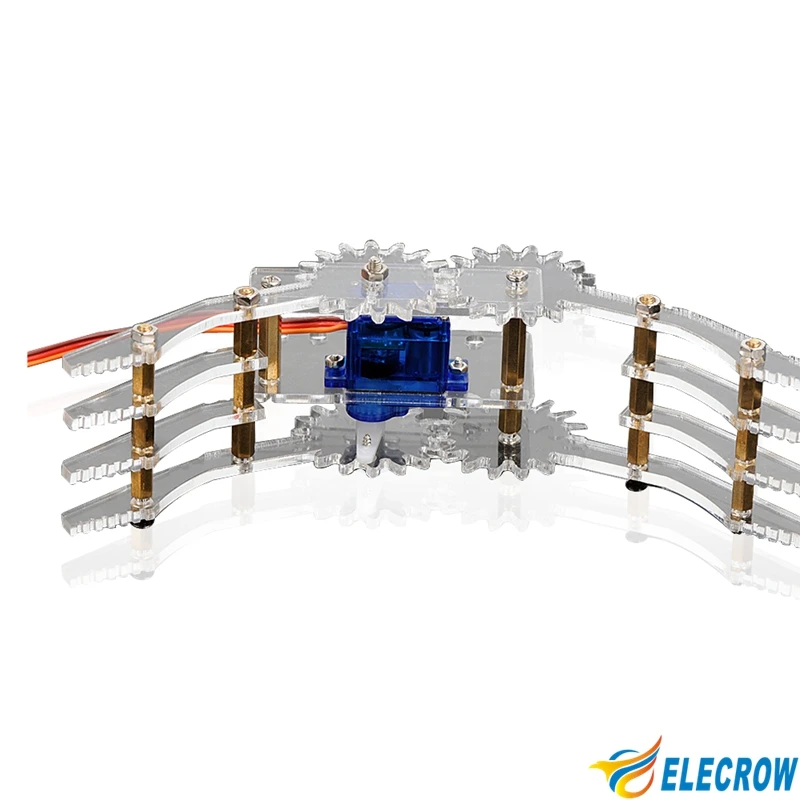 Elecrow Robot Arm 4 DOF акриловый сервопривод 9G для Arduino вращающаяся 3d машина автомобильный