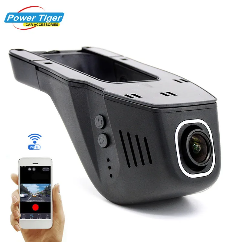 Universal Car DVR DVRS Registrator Wifi Auto font b Camera b font Recorder Dash Cam Black