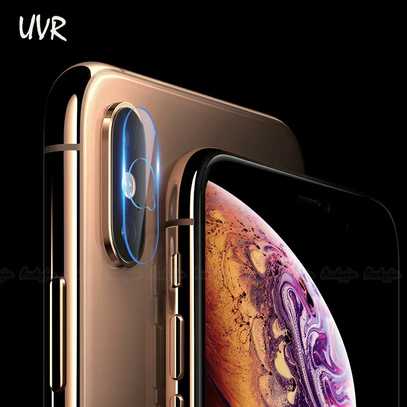 

UVR 100 Boxes For Apple iPhone 11 Pro Max X XR XS Max Camera Lens Protector Film For iPhone 11/11 Pro Max Camera Lens Glass