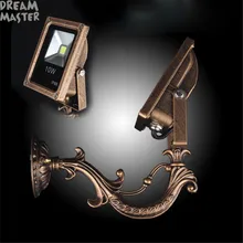 Бронзовый винтажный 10 Вт уличный светодиодный точечный светильник Промышленный COB Светодиодное Рекламное Освещение ретро Европейский стиль наружная дверь крыльцо вывеска лампа