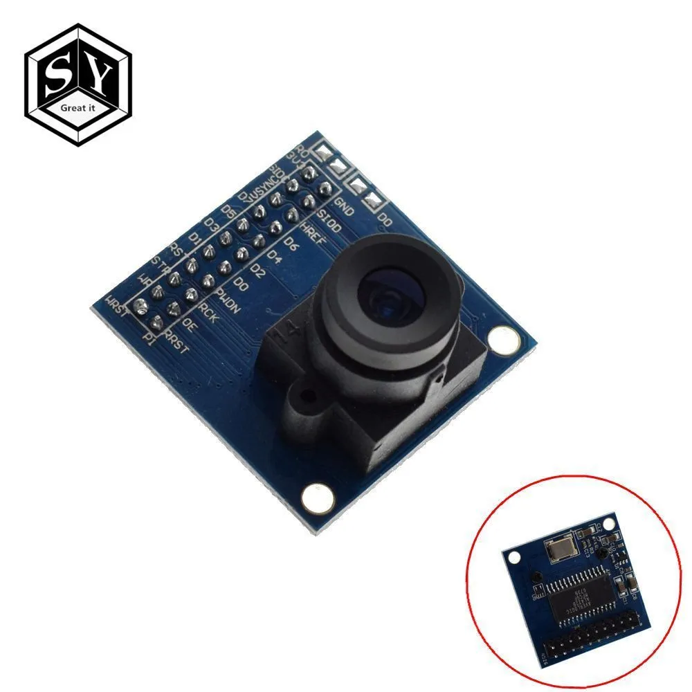 

1PCS 640x480 VGA OV7670 FIFO CMOS Camera Module Buffer AL422B SCCB I2C good