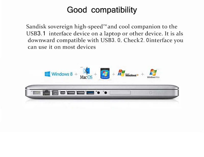 Sandisk USB 3,1 флеш-накопитель 128 ГБ Usb Флешка 32 ГБ Хорошее качество до 130 м/с высокая скорость 64 Гб Память U диск 16 Гб для ПК