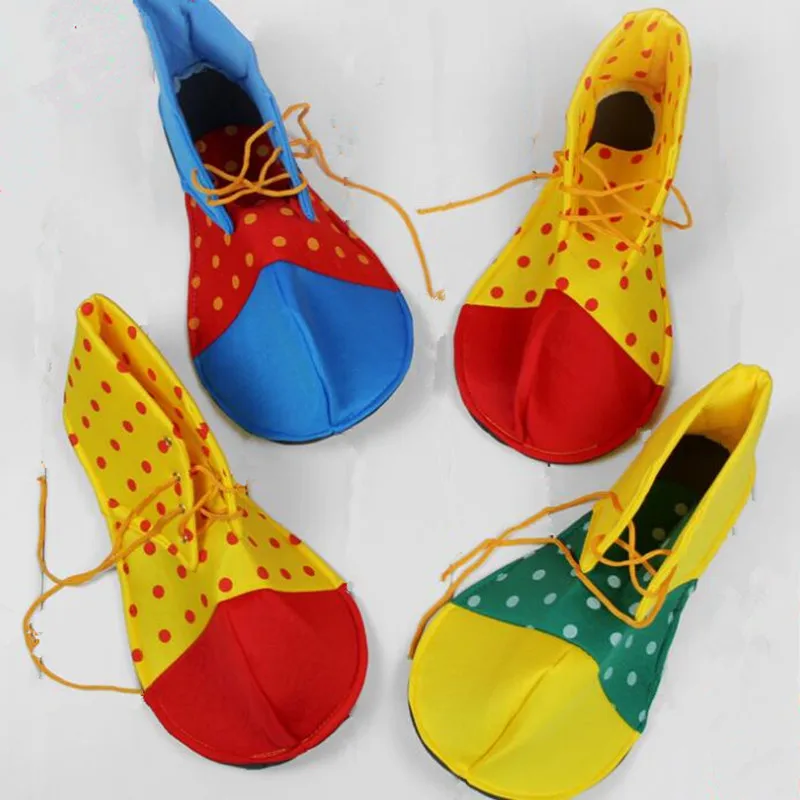 Funny Colorful Clown Shoes Children Adults Cosplay Clown Funny Colorful Clown Shoes Children Adults Cosplay Clown