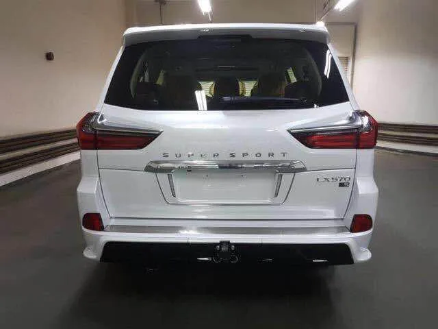 Новинка ABS Хромированная надпись Supersport Задняя эмблема боковые отметки для Lexus LX570