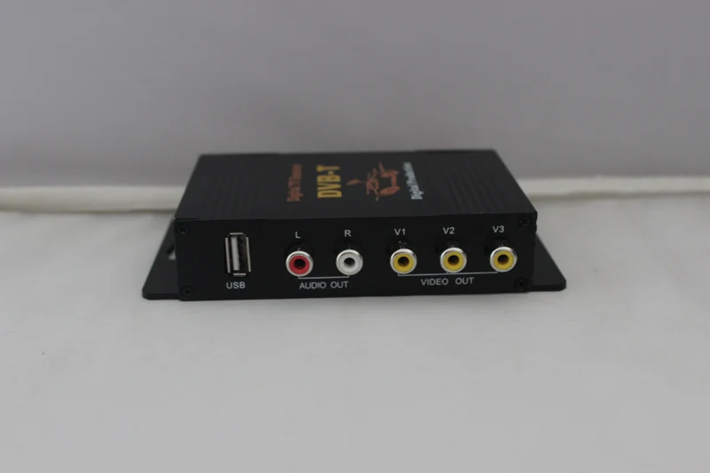 С USB HDMI слот автомобильный DVB-T цифровой ТВ приемник коробка двойной тюнер две антенны MPEG2 и MPEG4 AVC/H.264 для Европы, Среднего Востока AU