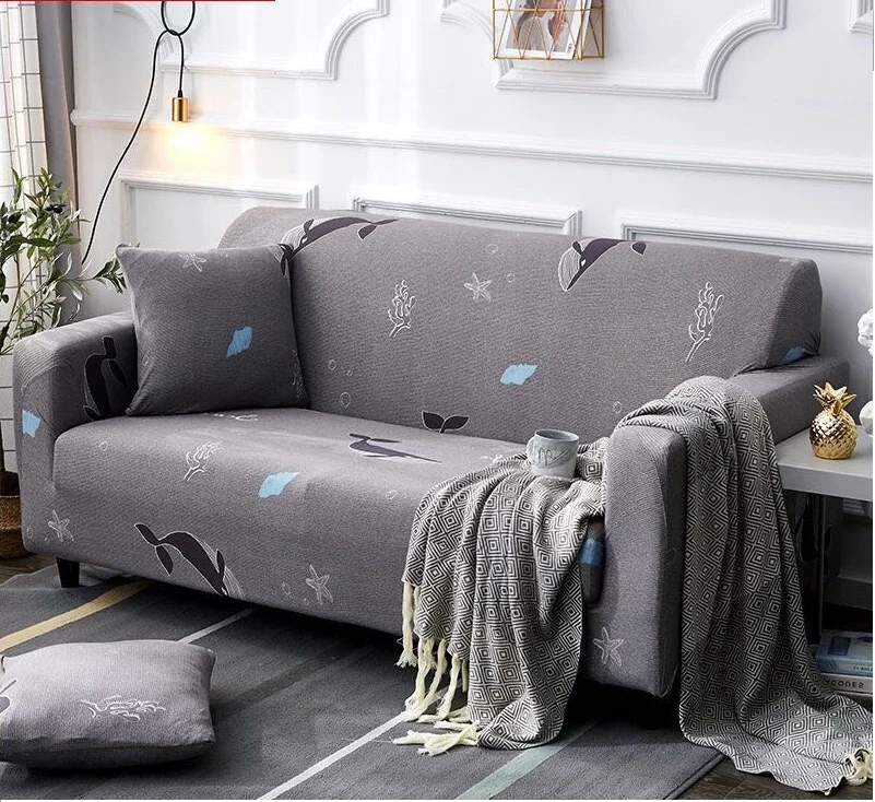 Модные slipcovers Диван Крышка для Гостиная Non-slip секционный эластичный чехол для дивана для диванов один/два/три/Четырехместный