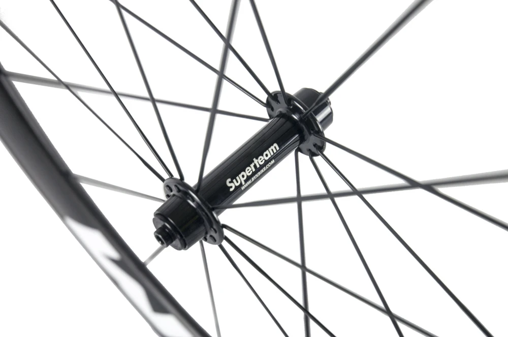 Discount SUPERTEAM 700C 45mm Carbon Clincher Disc Brake Wheelset matte 39 Discount SUPERTEAM 700C 45mm Carbon Clincher Disc Brake Wheelset matte 39