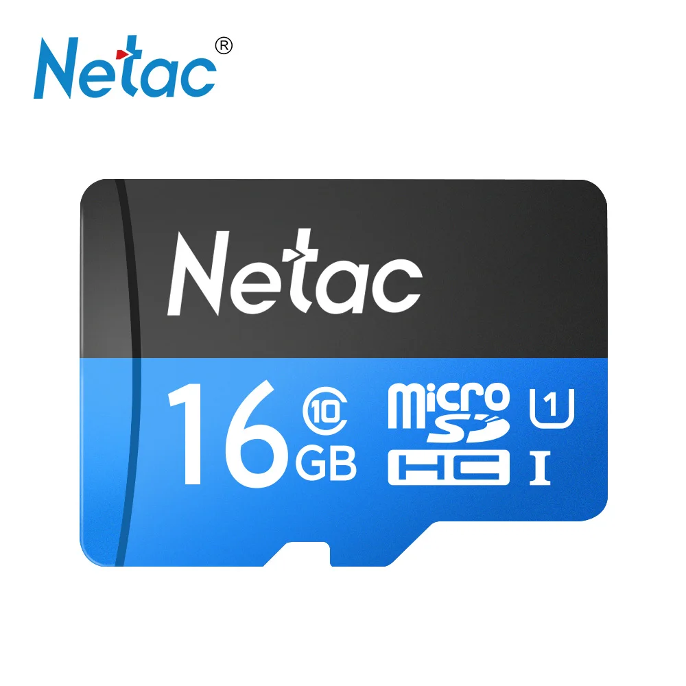 Netac P500 Class 10 16G/32G/64G/128G TF карта, Micro SDXC карты памяти флэш-память для хранения данных микро SD карты высокой Скорость до 80 МБ/с