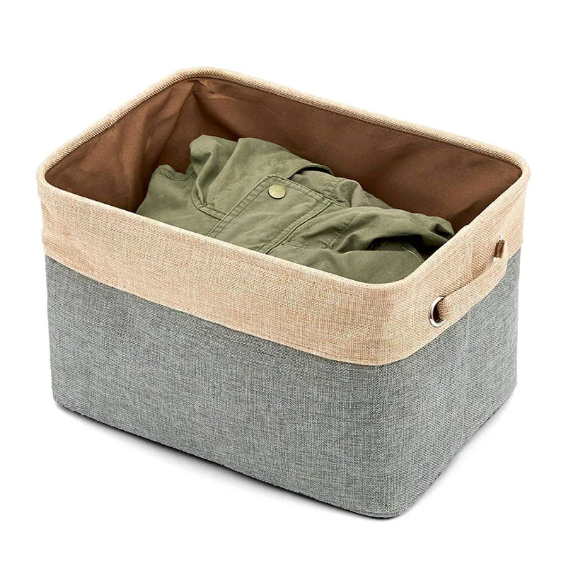

Storage Bin Basket Toy Clothes Towel Laundry Makeup Box Storage Basket Office Desk Container Holder Organizer