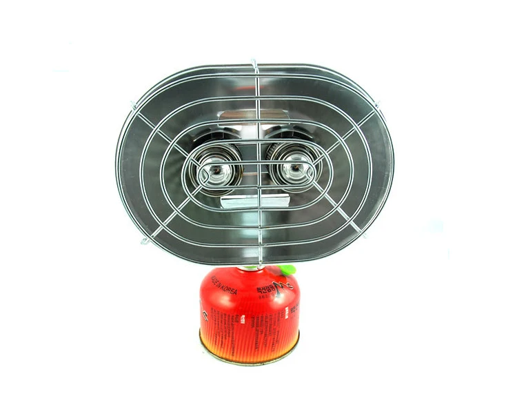BRS Outdoor Heating Stove Double Head Infrared Ray Warmer Outdoor Heater BRS H22