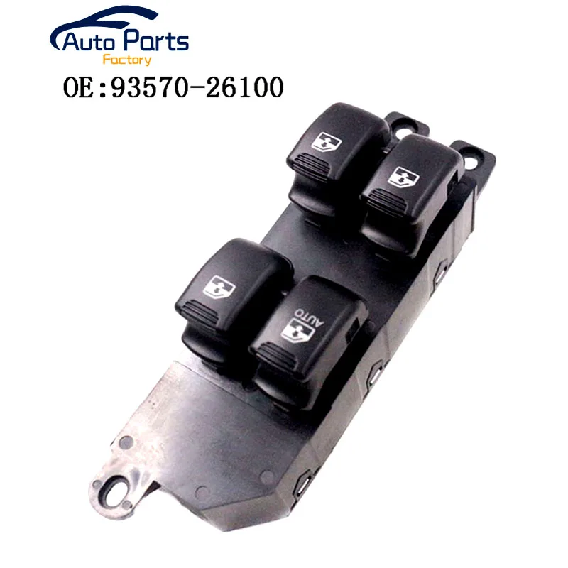 

93570-26100 Front Left Electric Power Window Switch For Hyundai Santa Fe 2001-2006 9357026100