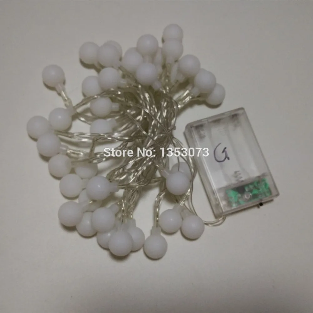 Battery Creative Novelty Ball String Lights Decoration Lighting Home Garden Park Luz De Bola 1-1