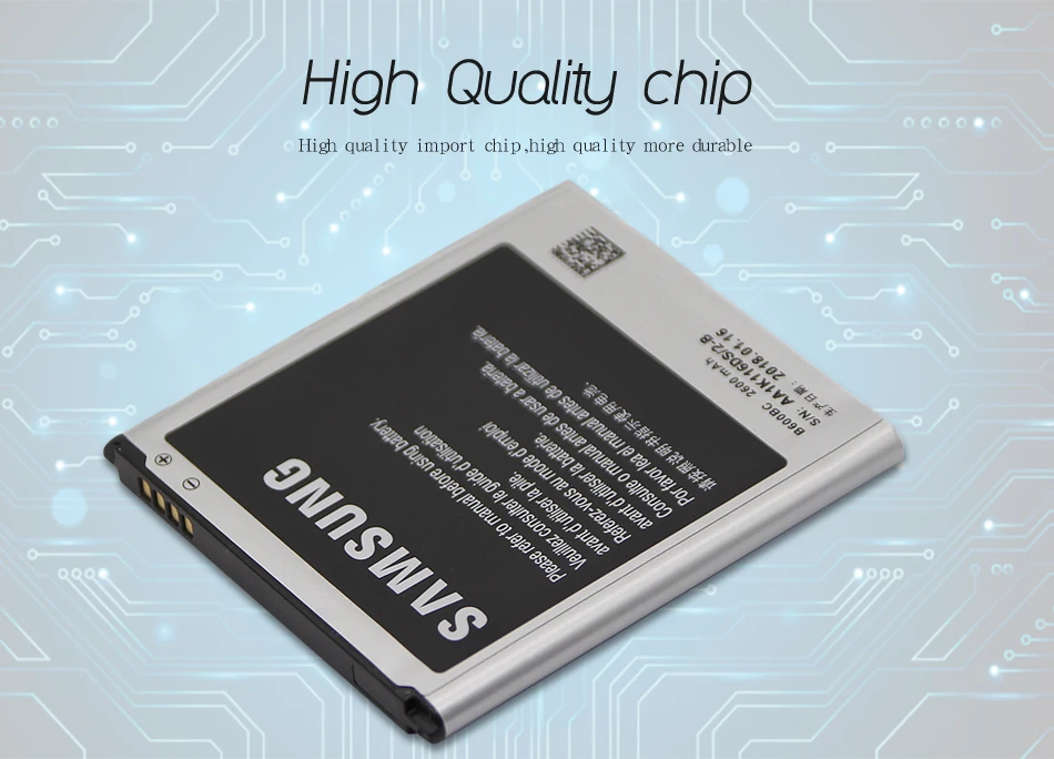 Оригинальная батарея samsung B600BC B600BE для samsung GALAXY S4 2600 мА/ч, I9500 I9502 i9295 GT-I9505 I9506 I9508 I959 i959 с NFC
