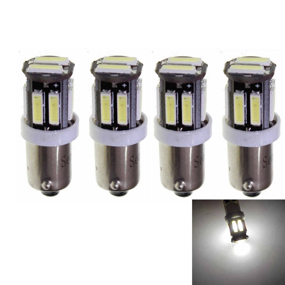 BAX9S T11 H6W BA9S T4W W6W 10SMD 7020LED автомобильные интерьерные лампы для чтения купольная