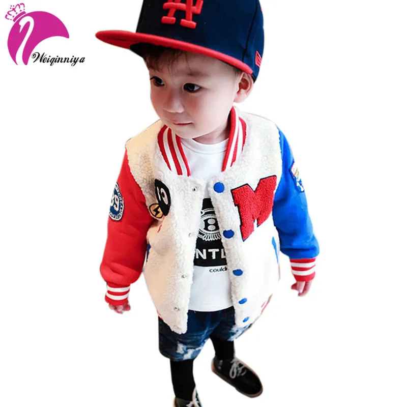 weiqinniya Boys Jackets Winter Kid Jacket For Boy Fashion Children