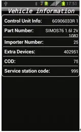 IOBD2 Diagnostic Tool display 3