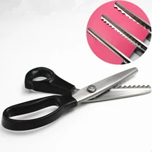 Портновские ножницы различных размеров для шитья с зубчатыми ножницами, портновские ножницы для кожаной ткани, аксессуары для шитья