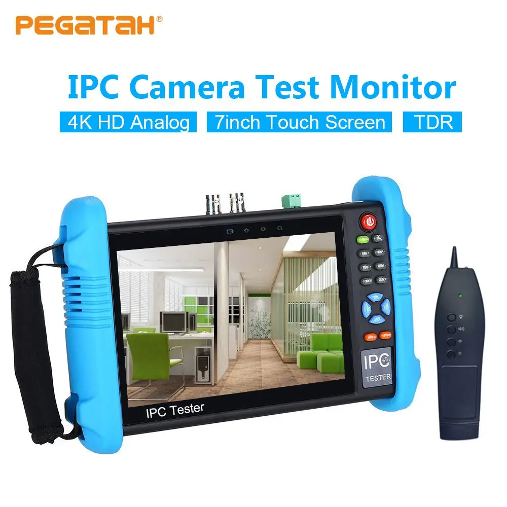 H.265 IPC Тестер CCTV тестер для CCTV видео камеры тестер монитор 4K 7 дюймов 1920*1200 встроенный wifi TDR кабель POE HDMI ONVIF 8 Гб