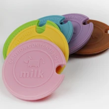 100 шт/партия пластиковая чашка для питья воды крышка против пыли крышка чашки уплотнения стеклянные кружки крышка чашки молока крышка с ложкой отверстие