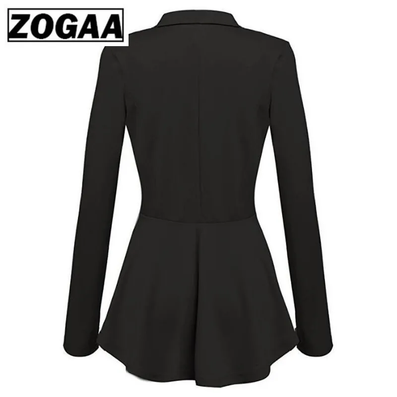 2019 Fashion Slim Fit Women Blazer Jackets Womens White Ladies Blazers Office Lady Jacket Elegant Female Solid Button Plus Size
