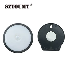SZYOUMY 20 Pcs Motion Sensor Night Light Potable LED Closet Lights Wall Lamp USB Rechargeable Wireless Cabinet Leds Lighting