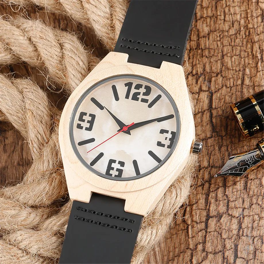 creative wood watch