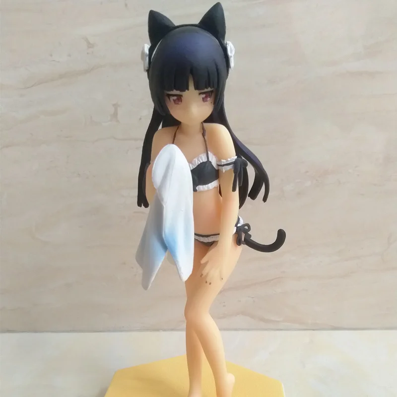 Anime Ore no Imoto ga Konna ni Kawaii Wake Nai Gokou Ruri Swimsuit Ver PVC Action Figure Collectible Model doll toy 15cm | Игрушки и
