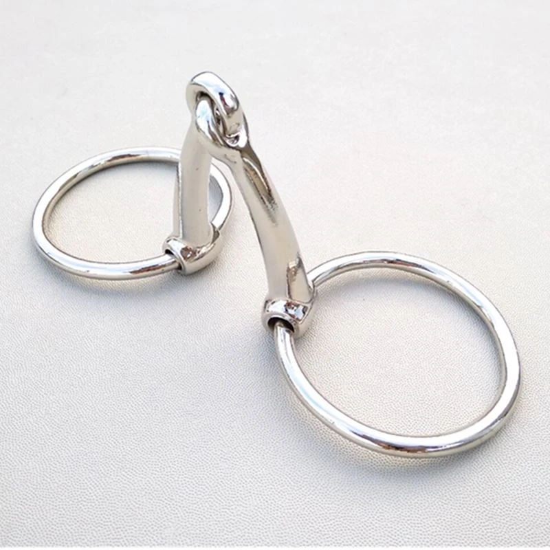 Horse Bit Snaffle 5" Small Ring Stainless Steel Copper 12.5cm Equestrian Horse Bit Snaffle 5" Small Ring Stainless Steel Copper 12.5cm Equestrian