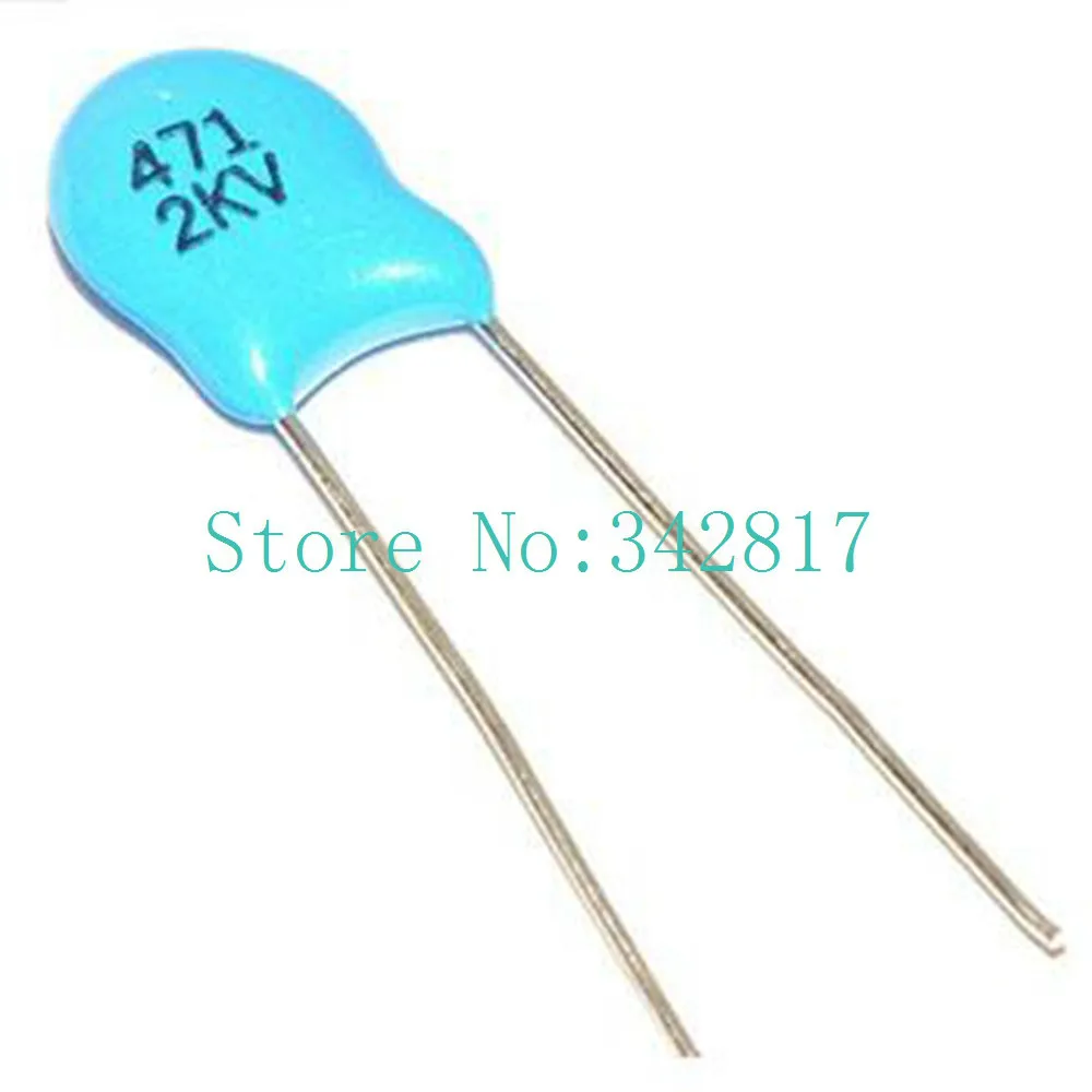 ceramic capacitors 2000v 2KV 471K 470pF 1000pcs ceramiccapacitor-in ...