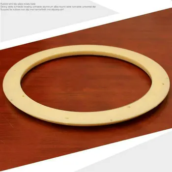 

HQ Environmental 28IN/70CM OD Anti Slip Universal Rotating Turn Table Larizonay Lazy Susan for Round Dining Table