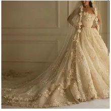 La mejor venta 2016 new llegada velos nupciales de marfil tres metros velos de novia dobladillo de tul apliques de encaje de novia envío rápido