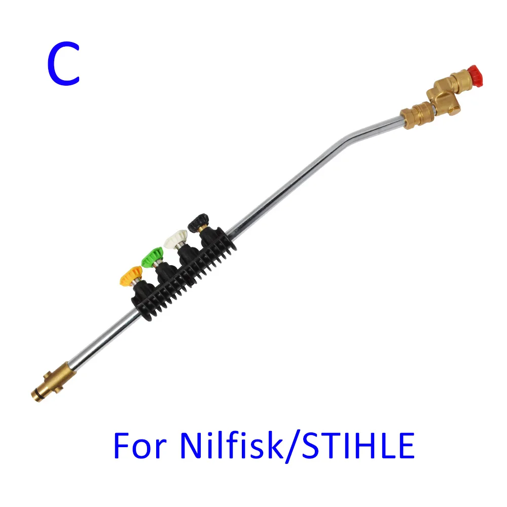 Najtaniej Myjki ciśnieniowej Metal Jet Lance włócznia dysza szybkie Tips obracanie Turbo dysza do Nilfisk STIHL spokój Husqvarna