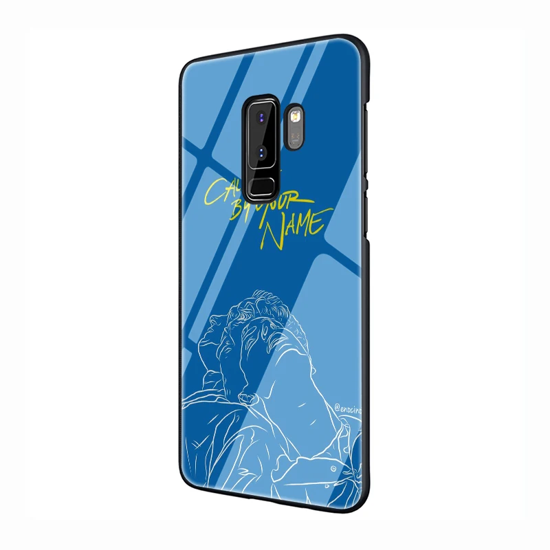 Call Me на Ваше имя закаленное Стекло чехол для телефона для samsung Galaxy S7 край S8 S9 S10 Note 8, 9, 10, плюс A10 A20 A30 A40 A50 A60 A70 - Цвет: G1