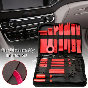 

30pcs/set Car Audio Interior Removal Tools Dashboard DVD Player Modification Tools Panel Audio Removing Tool Auto Disassembly