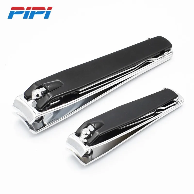 

Black Stainless Steel Nail Clipper Cutter Professional Manicure Trimmer Toe Nail Clippers Knife With Nail File