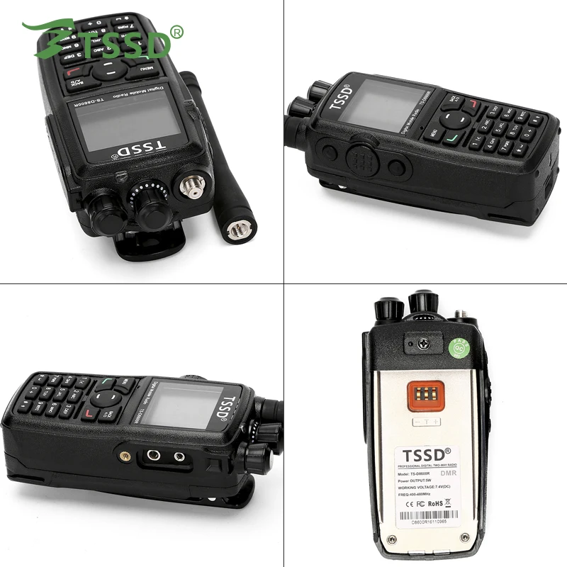 Новое поступление лучшая цена TSSD UHF 400-480Mh 'z 5W TDMA T2 DMR цифровая рация TS-D8600R