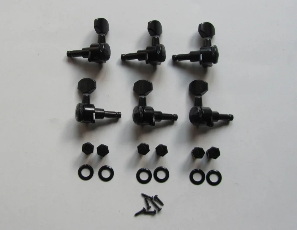 

Wilkinson 3L3R Locking Tuning Keys Guitar Tuners Pegs Machine Heads Black