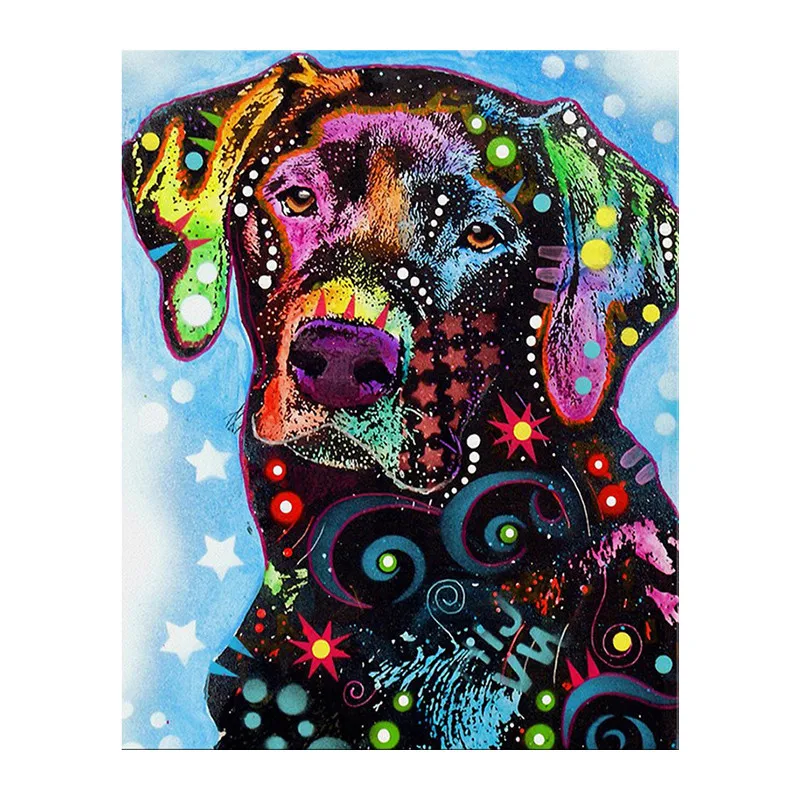 diamond painting full square animal Cross Stitch labrador dog 3d diamond Embroidery puzzle painting Rhinestone Mosaic wall Decor_