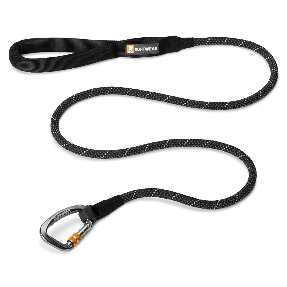 RUFFWEAR-Knot-a-Leash, светоотражающий собачий поводок с надежным фиксирующим карабином S/L