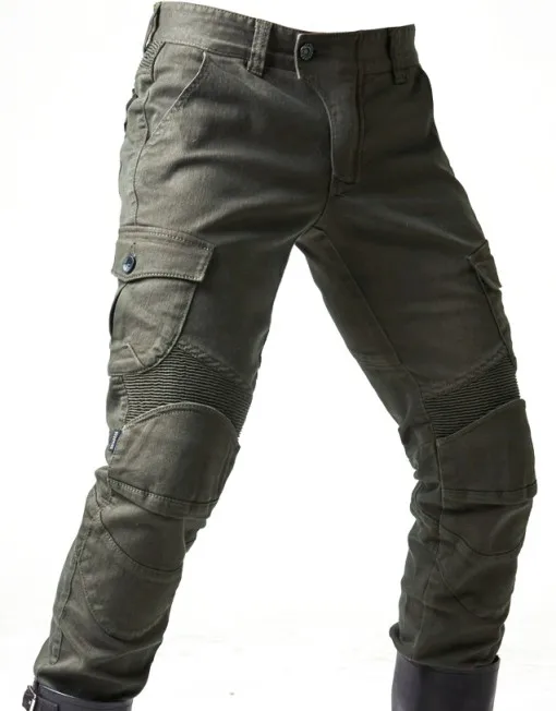 Komine motorpool  Jeans army green 3