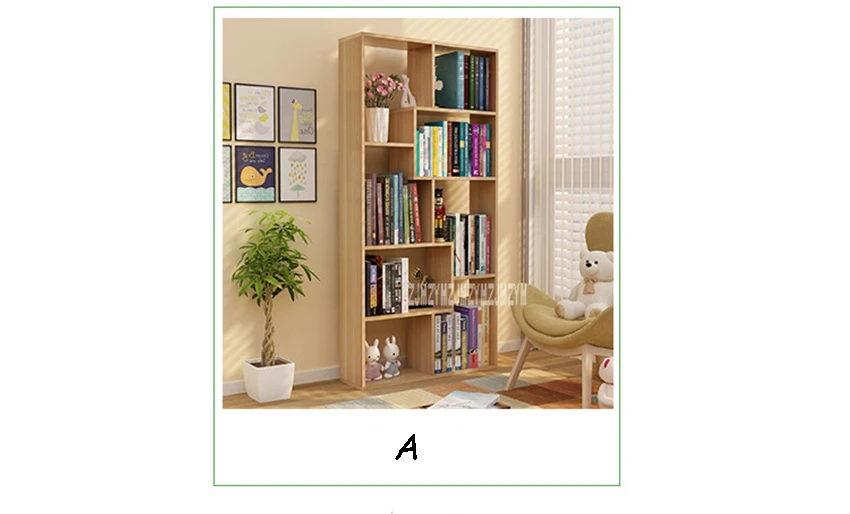 ZY-002, детская простая книжная полка, спальня, современные, для студентов, креативный, Land, книжный шкаф, для гостиной, Bookrack, многослойный шкаф для хранения