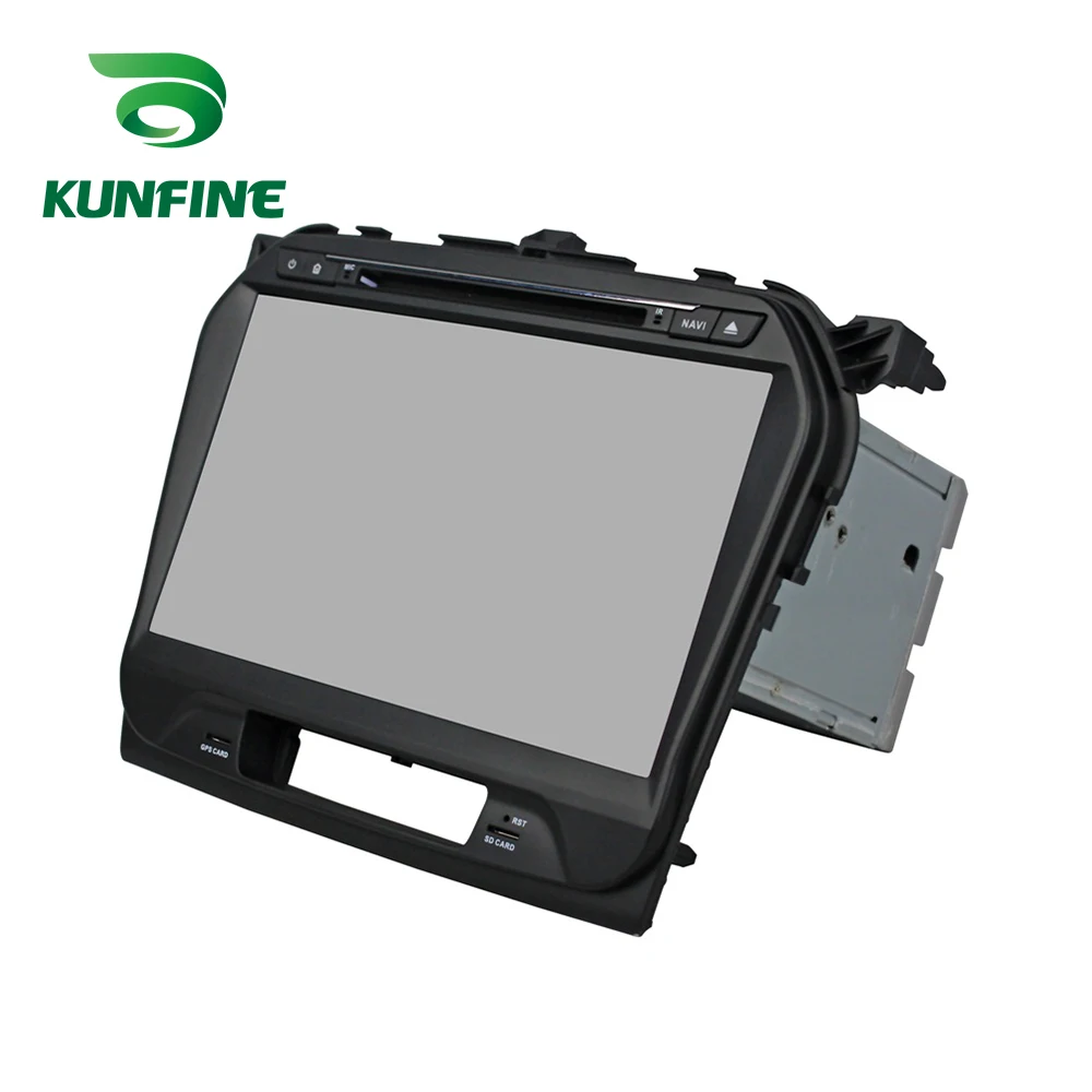 Cheap KUNFINE Android 9.0 Octa Core 4GB RAM 64GB Rom Car DVD GPS Multimedia Player Car Stereo for SUZUKI Vitara 2015 Radio Headunit 9