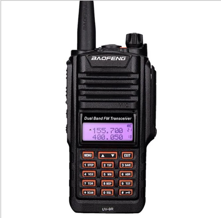 Из 2 предметов Baofeng UV-9R УФ 9R UV9R влагонепроницаемые Walkie Talkie ветчина УКВ радио IP67 станции 8 Вт для 10 км трансивер Boafeng Амадор