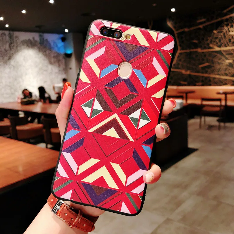 KEFO Fashion 3D Relief Lattice Case For Iphone X 10 8Plus Soft TPU Back Cover For Iphone 5S SE 6 6S 6SPlus 7 8 Plus Coque Capa   (5)